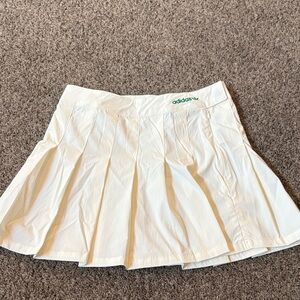 Adidas Women's Pleated White Skirt